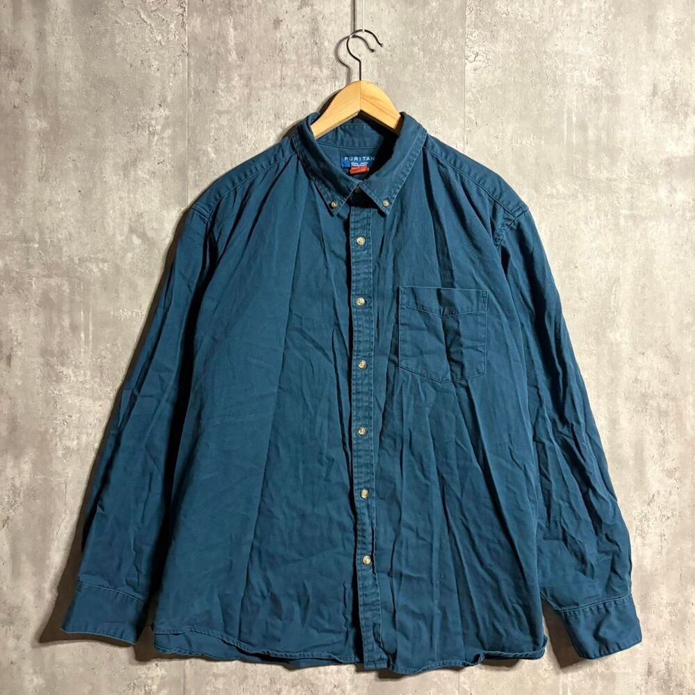 Unbranded Men's Blue and Navy Shirt